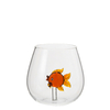 Egg Shaped Stemless Wine Glasses With 3D Animal Pattern
