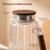 Pumpkin Shaped High Borosilicate Glass Water Cup and Jug Set